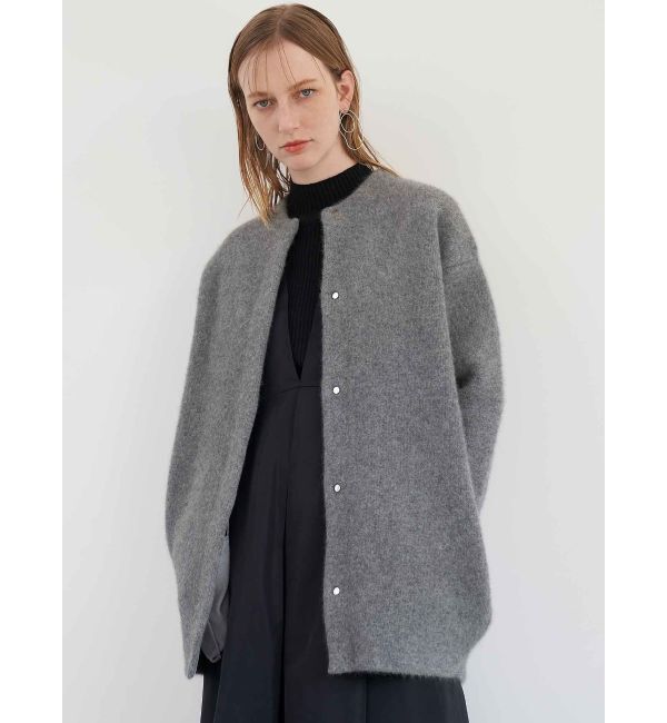 ELENDEEK「BASIC CN RACCOON MIX W CARDIGAN」|カーディガン|