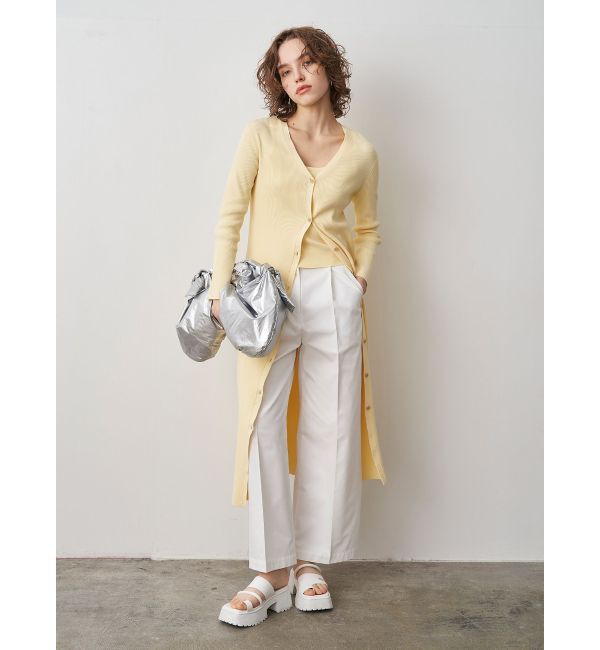 ELENDEEK「KNIT COMBI LAYERED OP」|ワンピース|