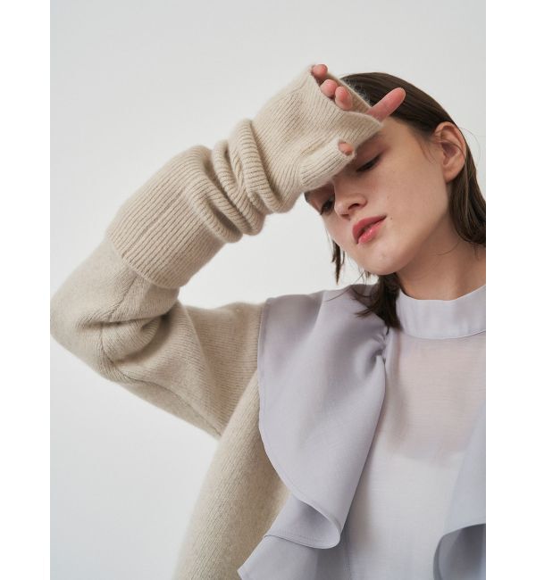 ELENDEEK「CN RACCOON ARM WARMER」|手袋|アイボリー