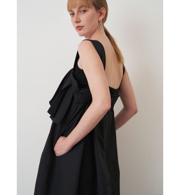 ELENDEEK「FRILL DRAPE COCOON OP」|ワンピース|