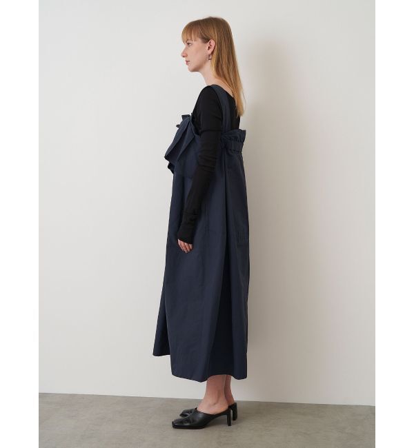 ELENDEEK「FRILL DRAPE COCOON OP」|ワンピース|