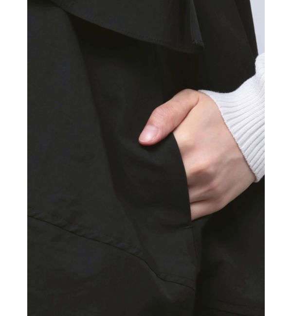 ELENDEEK「FRILL DRAPE COCOON OP」|ワンピース|