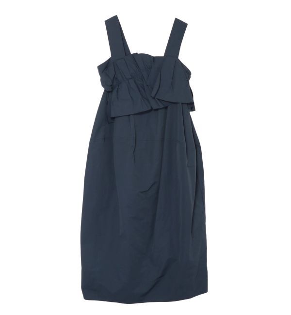 ELENDEEK「FRILL DRAPE COCOON OP」|ワンピース|