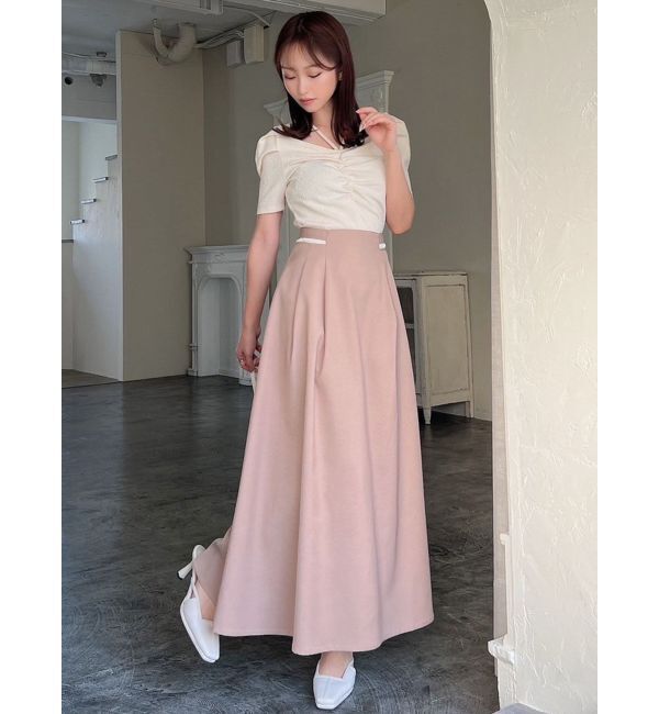 RESEXXY「ウエストオープンフレアスカート」|スカート|