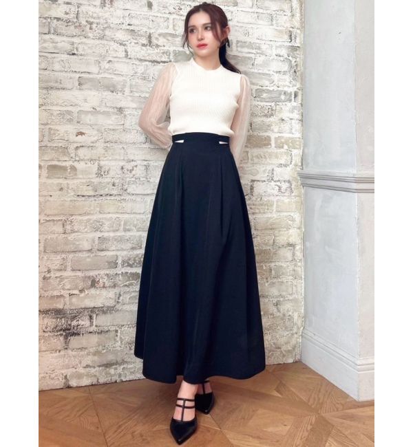 RESEXXY「ウエストオープンフレアスカート」|スカート|