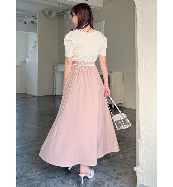 RESEXXY「ウエストオープンフレアスカート」|スカート|