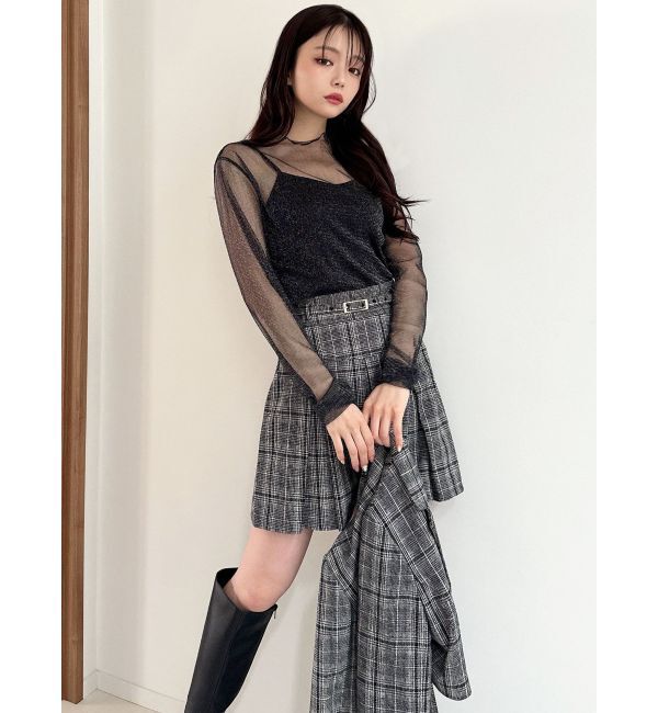 RESEXXY「グリッターシアートップス」|Tシャツ・カットソー|