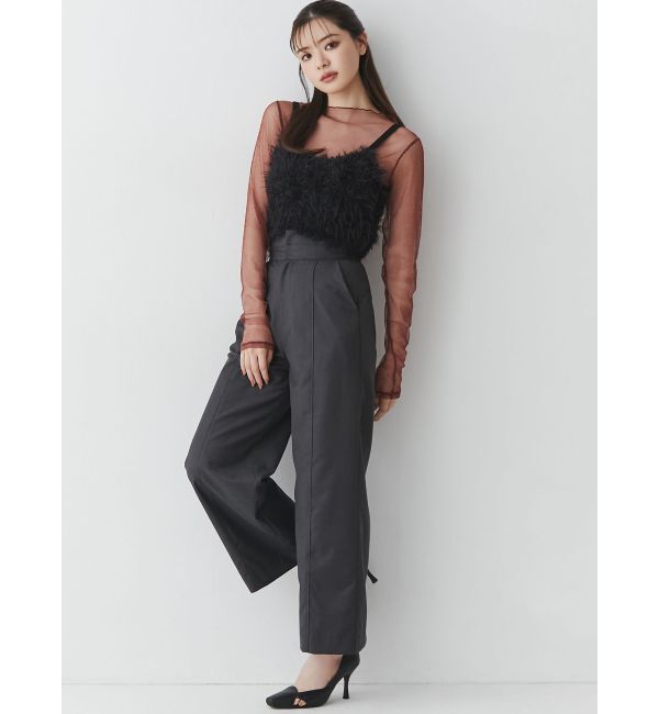 RESEXXY「グリッターシアートップス」|Tシャツ・カットソー|