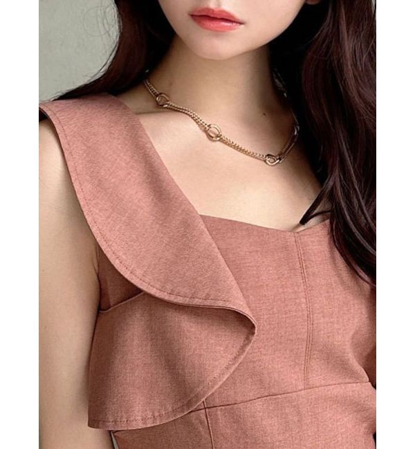 RESEXXY「チェーンコンビネックレス」|ネックレス|ゴールド