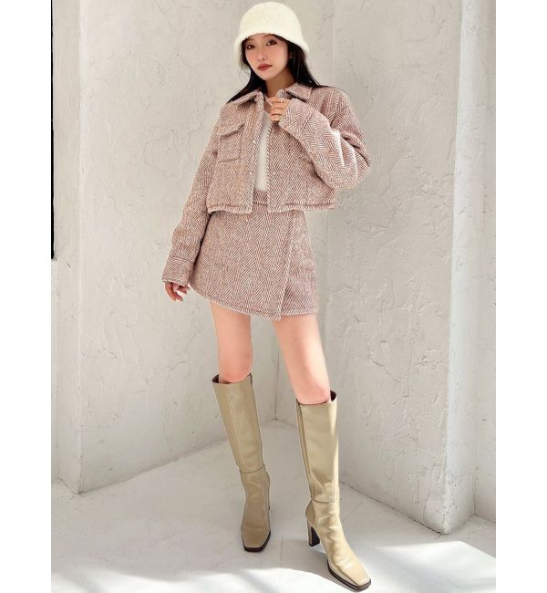 RESEXXY「ヘリンボーンパファージャケット【セットアップ着用可能】」|その他|