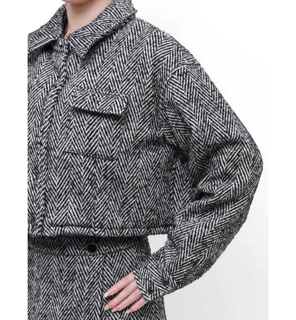 RESEXXY「ヘリンボーンパファージャケット【セットアップ着用可能】」|その他|