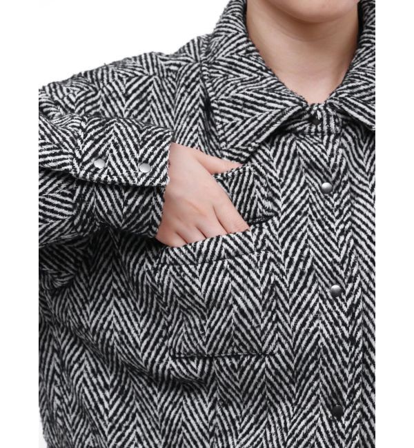 RESEXXY「ヘリンボーンパファージャケット【セットアップ着用可能】」|その他|