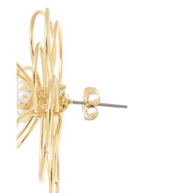 RESEXXY「フラワーパールピアス」|ピアス|