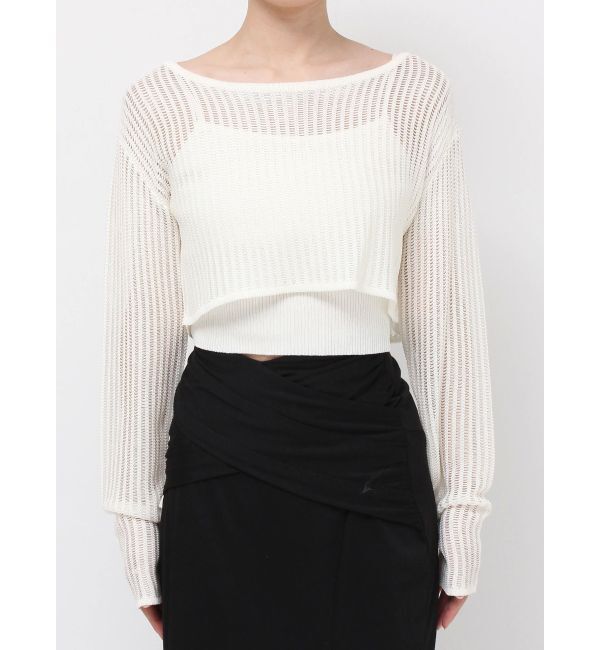 RESEXXY「メッシュニットトップス」|ニット・セーター|