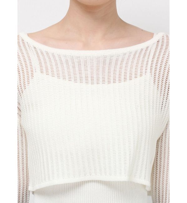 RESEXXY「メッシュニットトップス」|ニット・セーター|