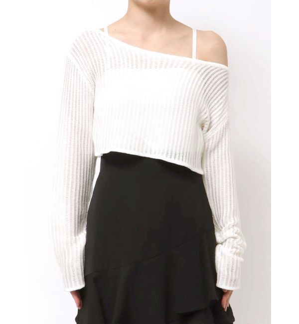 RESEXXY「メッシュニットトップス」|ニット・セーター|