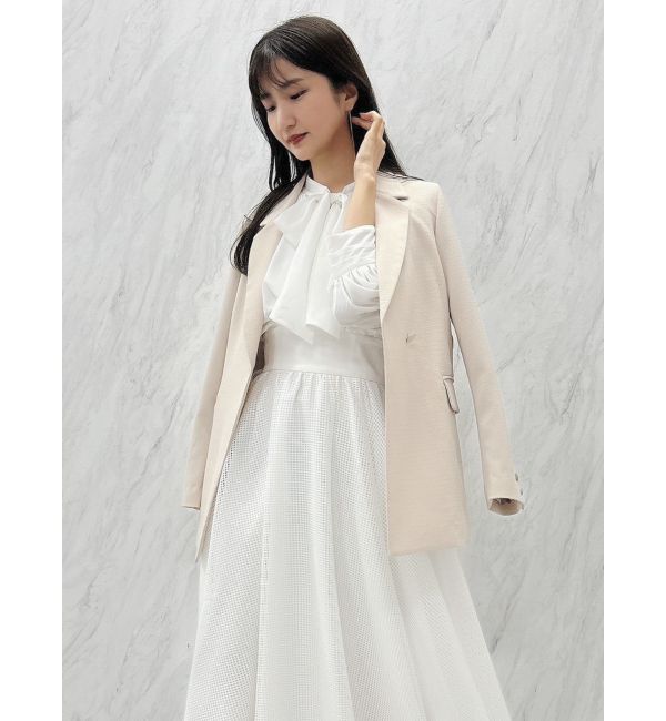 dazzlin「ベルト付きテーラードジャケット」|テーラードジャケット|