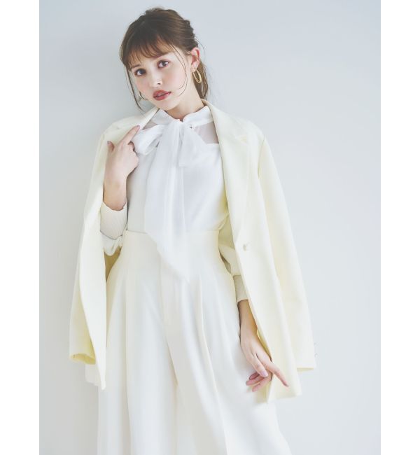 dazzlin「ベルト付きテーラードジャケット」|テーラードジャケット|