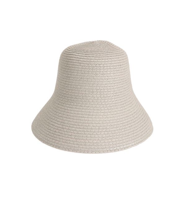 dazzlin「麦わらバイカラーハット」|その他|グレー