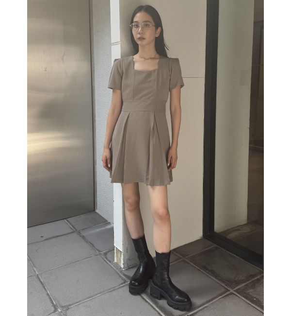 EMODA「パネルプリーツミニワンピース」|ワンピース|