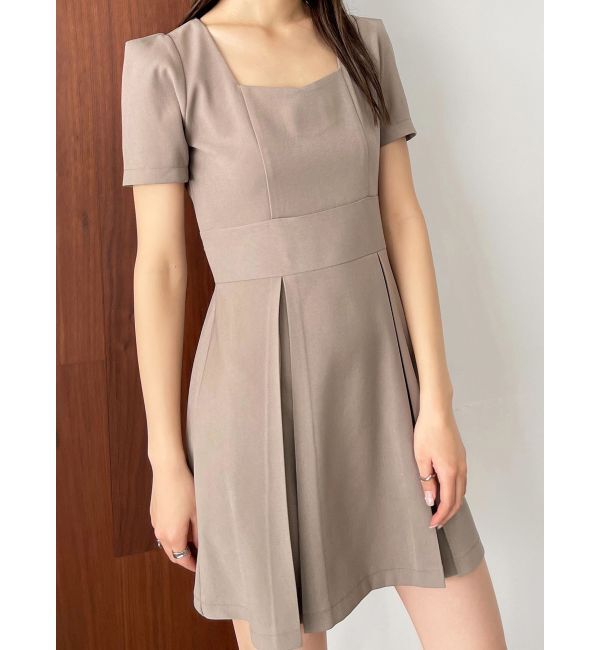 EMODA「パネルプリーツミニワンピース」|ワンピース|