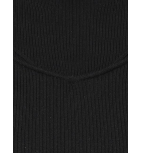 MERCURYDUO「ショルダースリットナローストラップニット」|ニット・セーター|