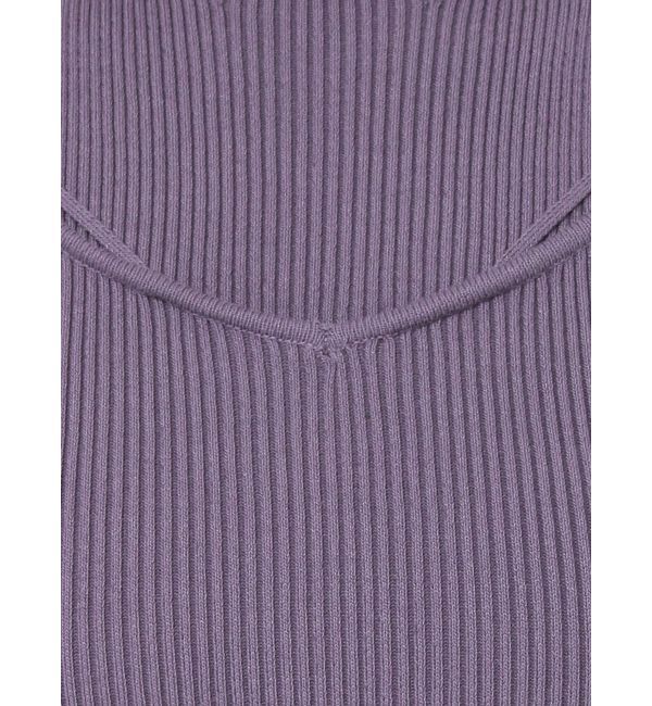 MERCURYDUO「ショルダースリットナローストラップニット」|ニット・セーター|