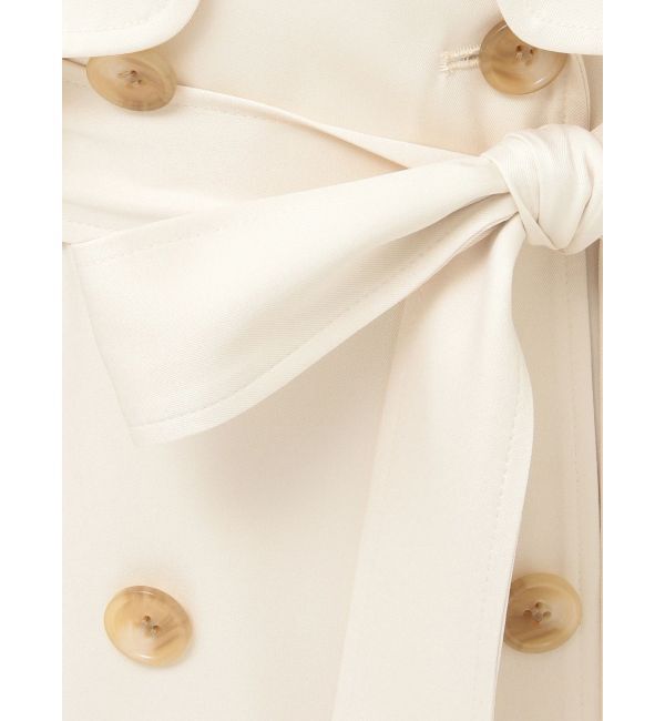 MERCURYDUO「バックチュールトレンチコート」|トレンチコート|