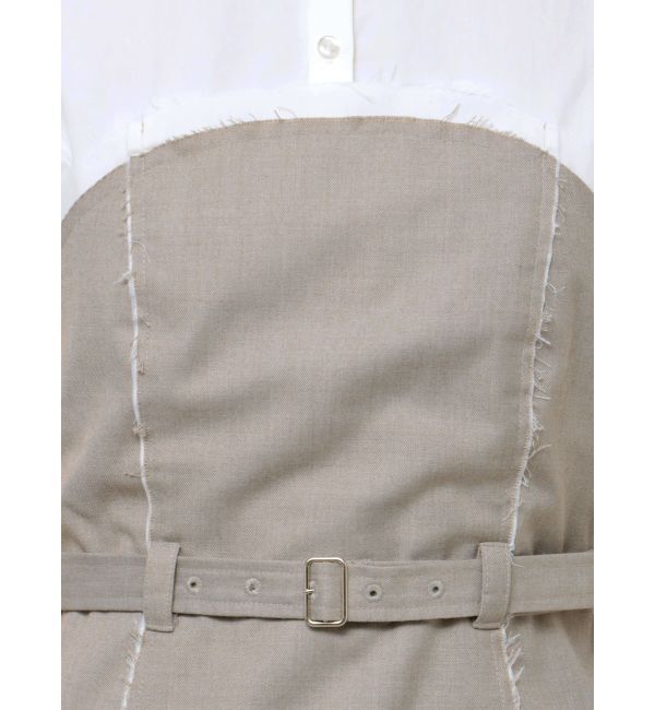 MURUA「シャツドッキングミニワンピース」|ワンピース|