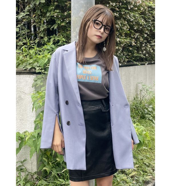 MURUA「ボックスプリントTシャツ」|Tシャツ・カットソー|