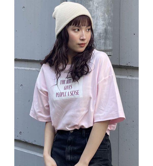 MURUA「ボックスプリントTシャツ」|Tシャツ・カットソー|