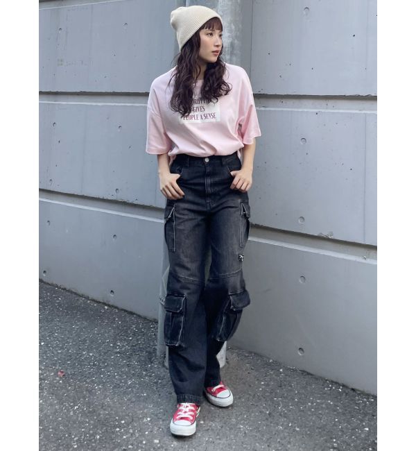 MURUA「ボックスプリントTシャツ」|Tシャツ・カットソー|