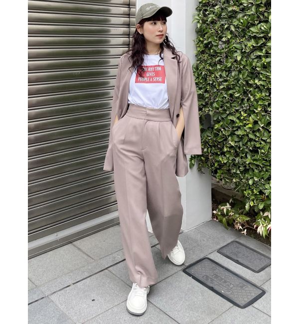 MURUA「ボックスプリントTシャツ」|Tシャツ・カットソー|