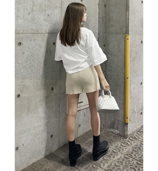 MURUA「ボックスプリントTシャツ」|Tシャツ・カットソー|