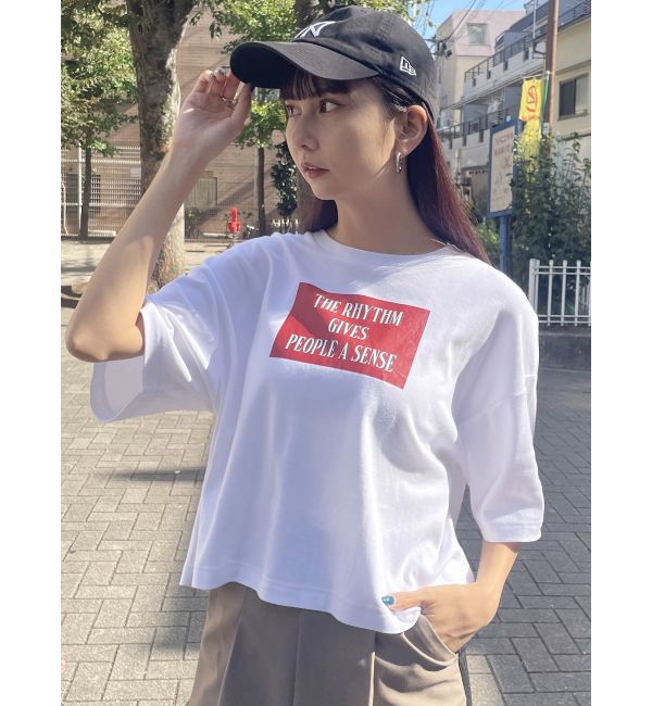 MURUA「ボックスプリントTシャツ」|Tシャツ・カットソー|