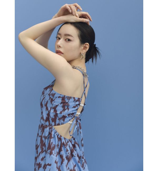 MURUA「ペイントプリントキャミワンピース」|ワンピース|