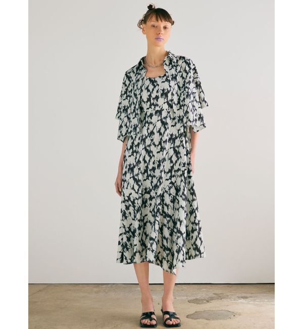 MURUA「ペイントプリントキャミワンピース」|ワンピース|