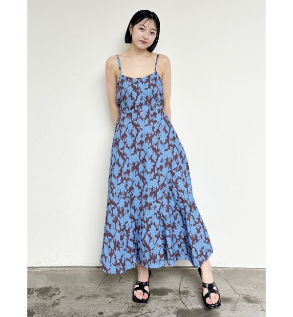 MURUA「ペイントプリントキャミワンピース」|ワンピース|