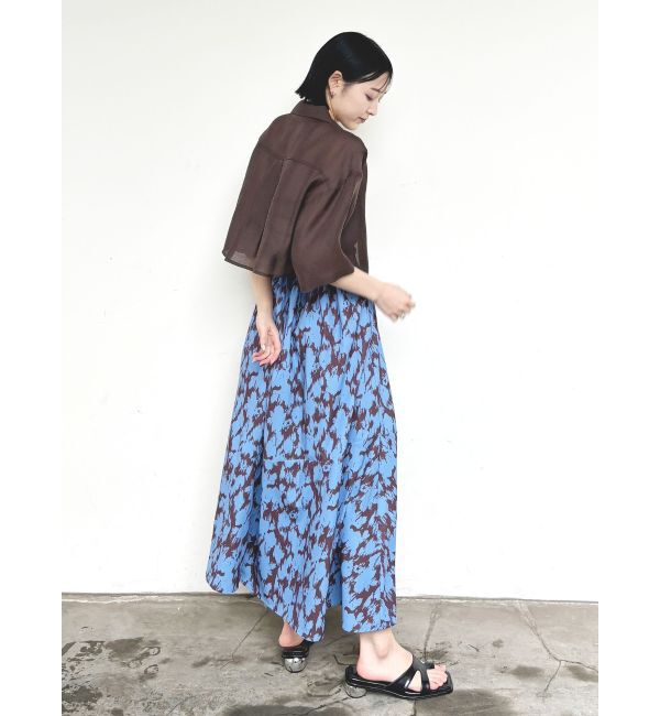 MURUA「ペイントプリントキャミワンピース」|ワンピース|