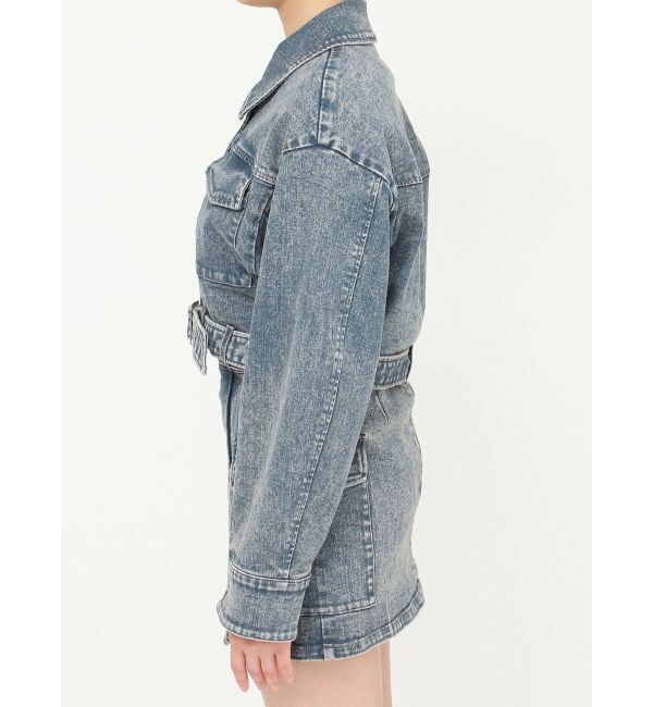 MURUA「クロップドGジャン」|デニムジャケット|