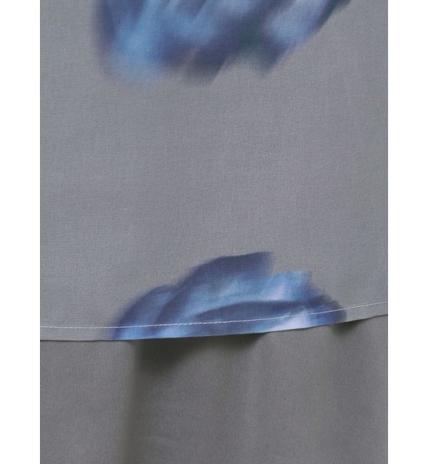 MURUA「ニュアンスフラワープリントワンピース」|ワンピース|