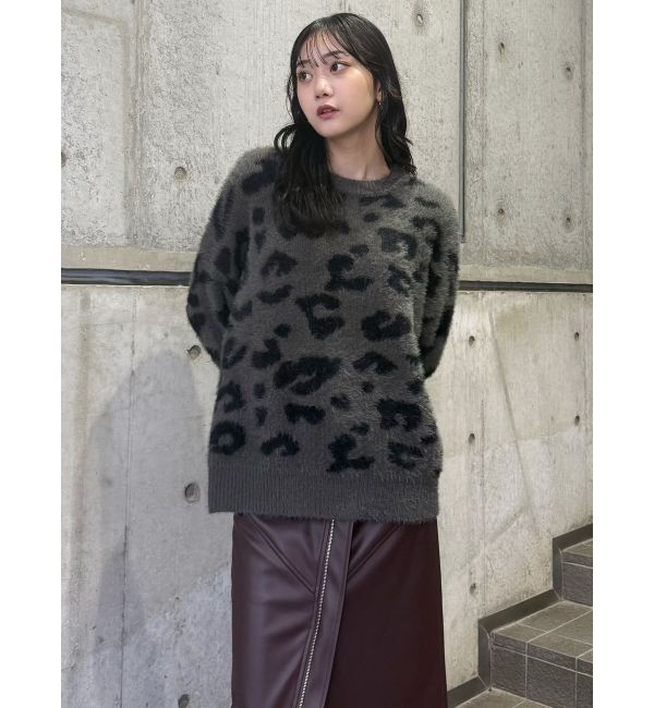 MURUA「レオパードニット」|ニット・セーター|