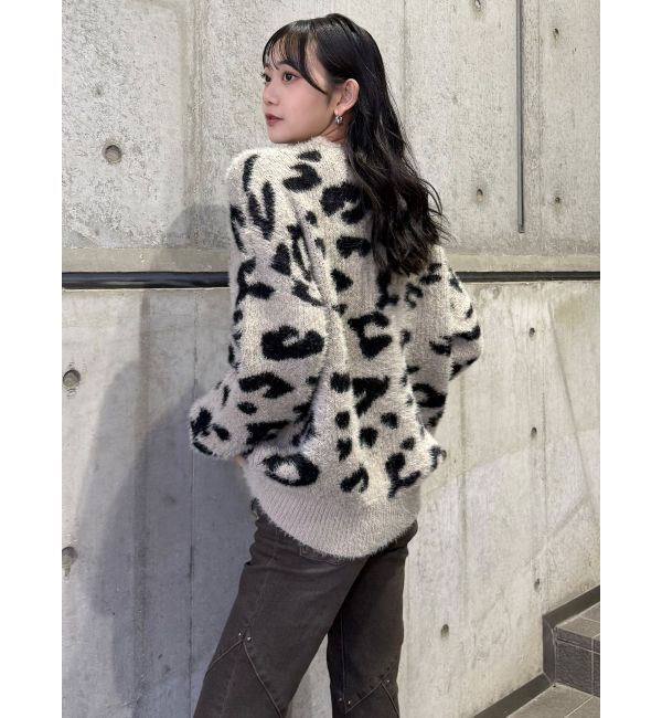 MURUA「レオパードニット」|ニット・セーター|