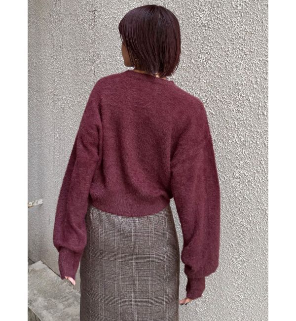 MURUA「ミニシャギーロゴニット」|ニット・セーター|
