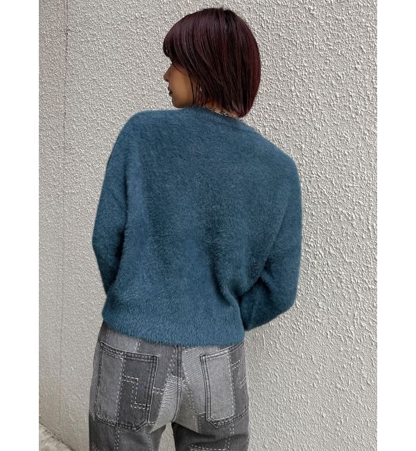 MURUA「ミニシャギーロゴニット」|ニット・セーター|