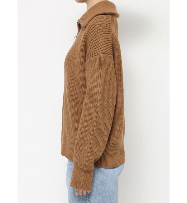 Ungrid「ダブルジップニットカーデ」|カーディガン|