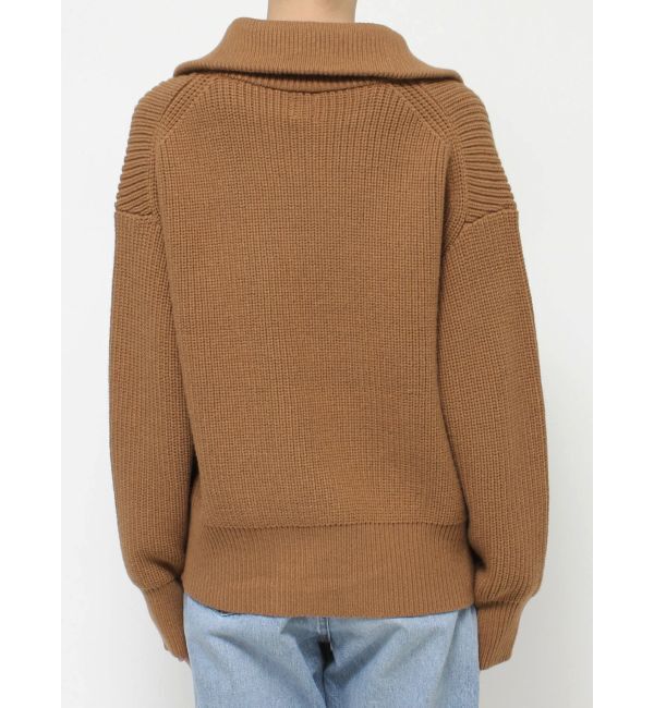 Ungrid「ダブルジップニットカーデ」|カーディガン|