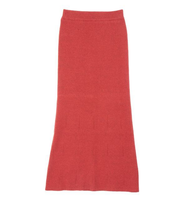 Ungrid「リブ編みマーメイドスカート」|スカート|
