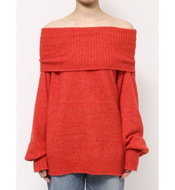 Ungrid「オフショルルーズニット」|ニット・セーター|