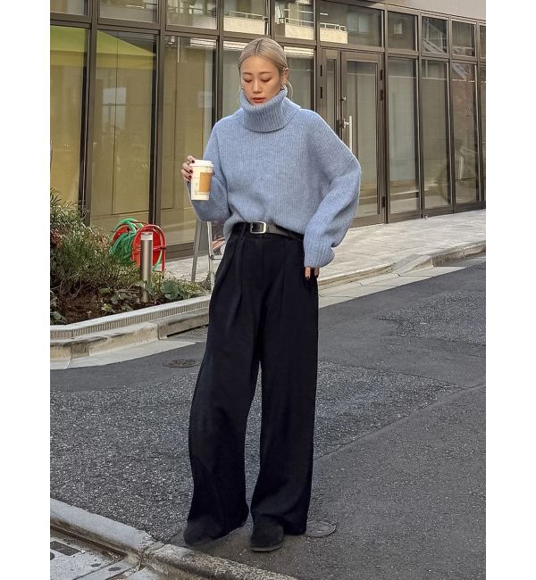 Ungrid「ハイネックルーズニット」|ニット・セーター|